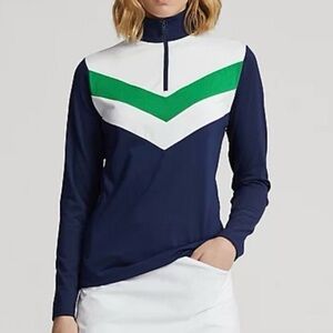 RLX Ralph Lauren Navy and Green Jacket